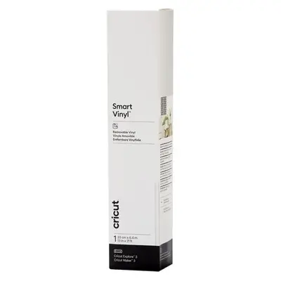 CRICUT 2008649 SMART VİNİL GEÇİCİ 33X640CM 1 SAYFA BEYAZ